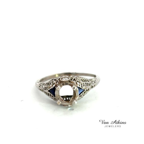 Estate Diamond Semi-Mount Ring Van Atkins Jewelers New Albany, MS