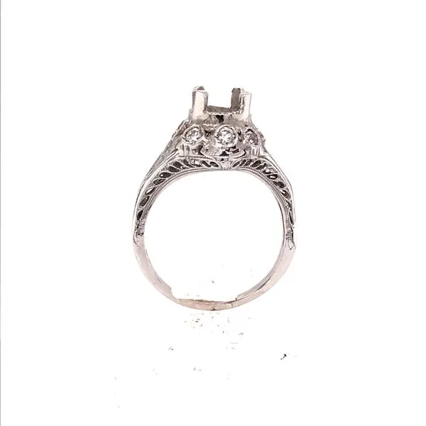 Estate Diamond Semi Mount Image 3 Van Atkins Jewelers New Albany, MS