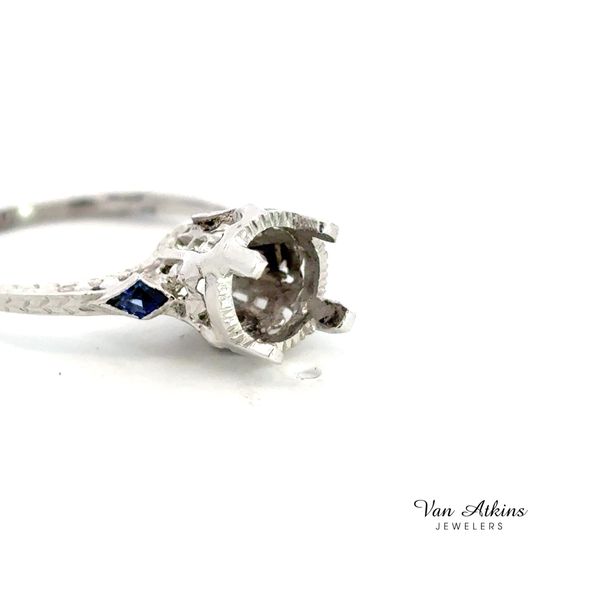 0.04 Carat Estate Diamond Semi-Mount Ring Image 2 Van Atkins Jewelers New Albany, MS