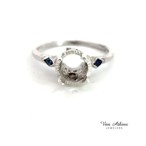 0.04 Carat Estate Diamond Semi-Mount Ring Van Atkins Jewelers New Albany, MS