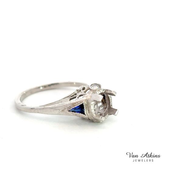 0.04 Carat Estate Diamond Semi-Mount Ring Image 3 Van Atkins Jewelers New Albany, MS