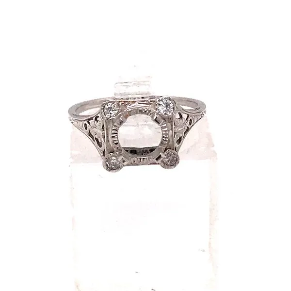Estate Diamond Semi Mount Van Atkins Jewelers New Albany, MS