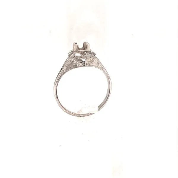 Estate Diamond Semi Mount Image 3 Van Atkins Jewelers New Albany, MS