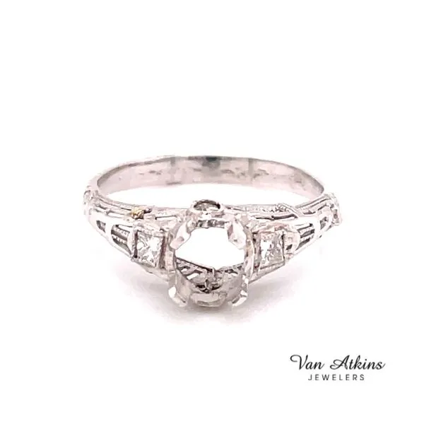 Estate Diamond Semi Mount Van Atkins Jewelers New Albany, MS