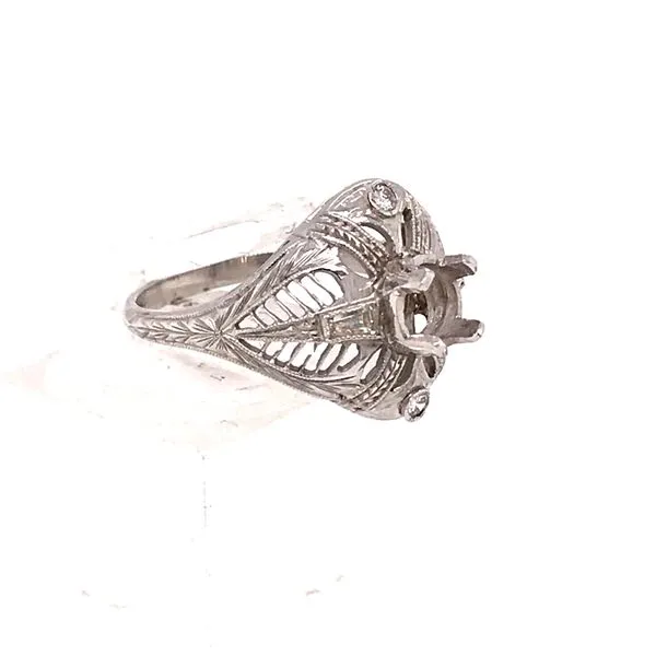 Estate Diamond Semi Mount Image 2 Van Atkins Jewelers New Albany, MS