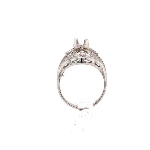 Estate Diamond Semi Mount Image 3 Van Atkins Jewelers New Albany, MS