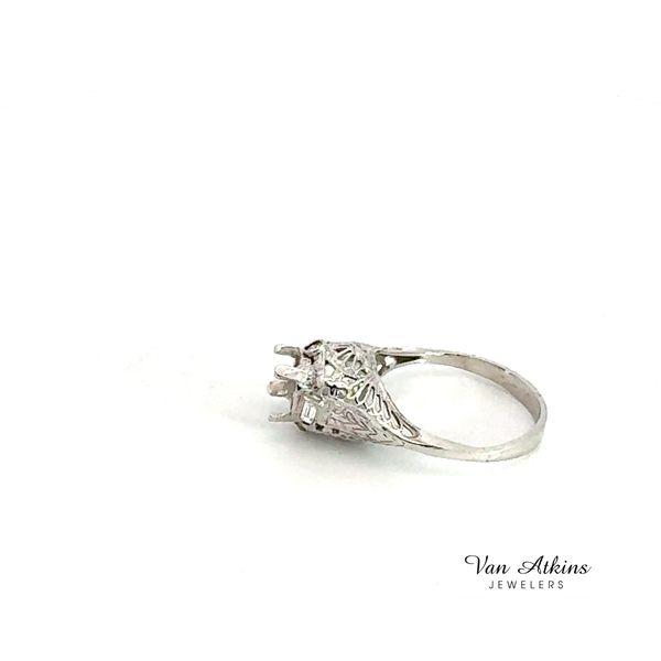 0.06 Carat Estate Diamond Semi-Mount Ring Image 2 Van Atkins Jewelers New Albany, MS