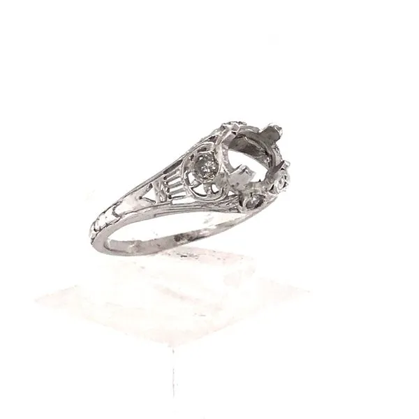 Estate Diamond Semi Mount Image 2 Van Atkins Jewelers New Albany, MS