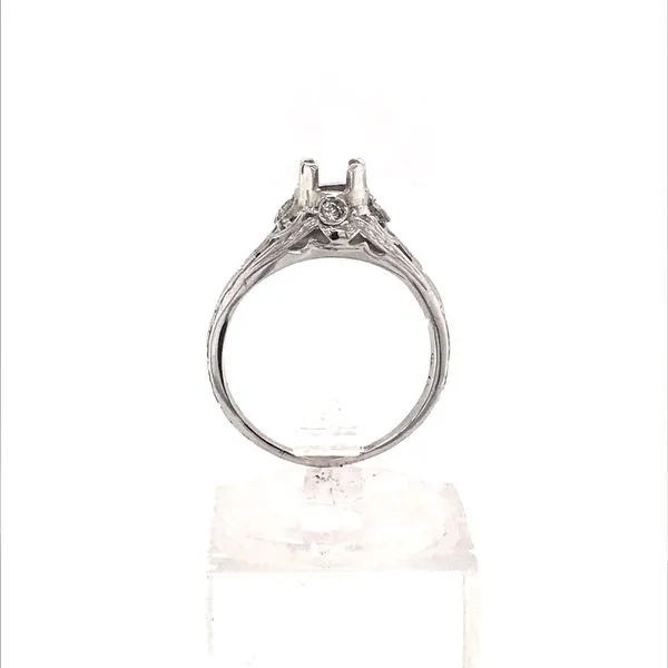 Estate Diamond Semi Mount Image 5 Van Atkins Jewelers New Albany, MS