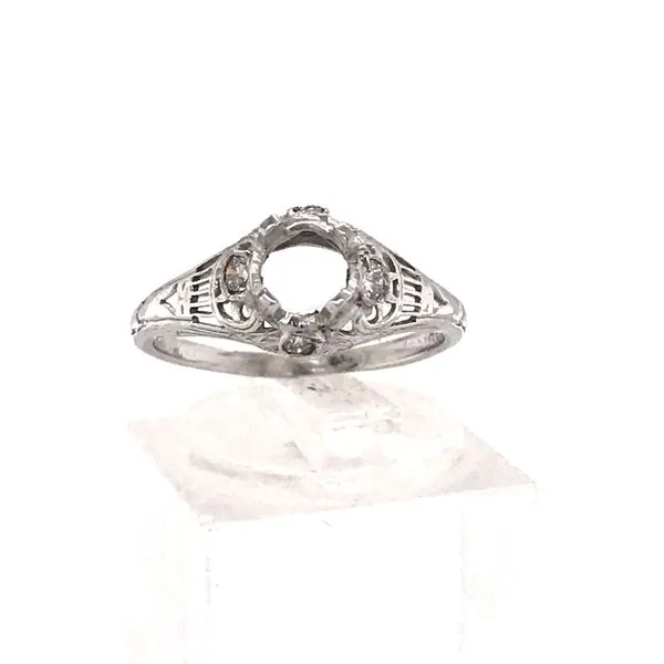 Estate Diamond Semi Mount Van Atkins Jewelers New Albany, MS