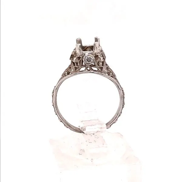 Estate Diamond Semi Mount Image 3 Van Atkins Jewelers New Albany, MS
