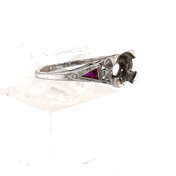 Estate Diamond Semi Mount Image 2 Van Atkins Jewelers New Albany, MS
