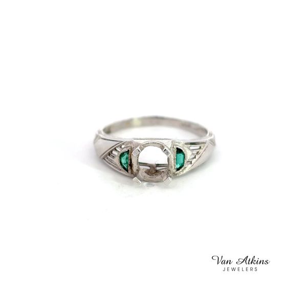 Estate Diamond Semi Mount Van Atkins Jewelers New Albany, MS