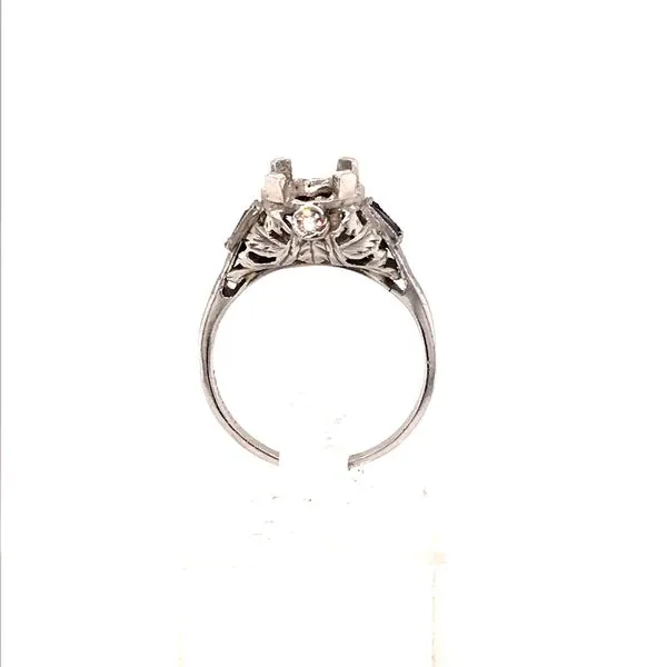 Estate Diamond Semi Mount Image 3 Van Atkins Jewelers New Albany, MS