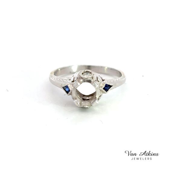 Estate Diamond Semi-Mount Ring Image 4 Van Atkins Jewelers New Albany, MS