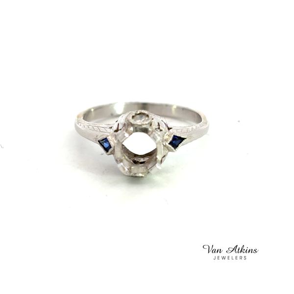 Estate Diamond Semi-Mount Ring Van Atkins Jewelers New Albany, MS