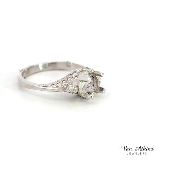 0.08 Carat Estate Diamond Semi-Mount Ring Image 3 Van Atkins Jewelers New Albany, MS