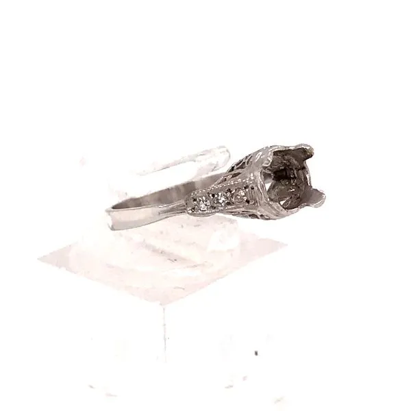 Estate Diamond Semi Mount Image 2 Van Atkins Jewelers New Albany, MS