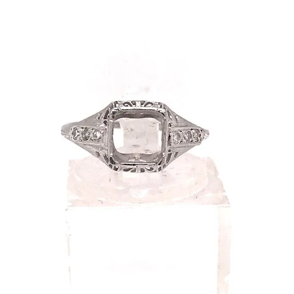 Estate Diamond Semi Mount Van Atkins Jewelers New Albany, MS