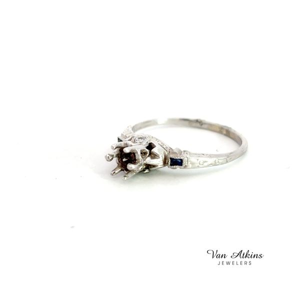Estate Diamond Semi-Mount Ring Image 2 Van Atkins Jewelers New Albany, MS