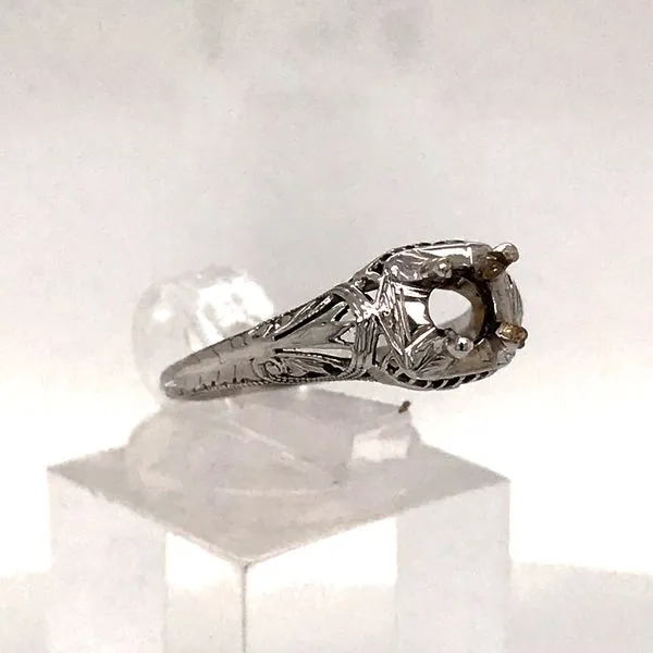 Estate Diamond Semi Mount Image 2 Van Atkins Jewelers New Albany, MS