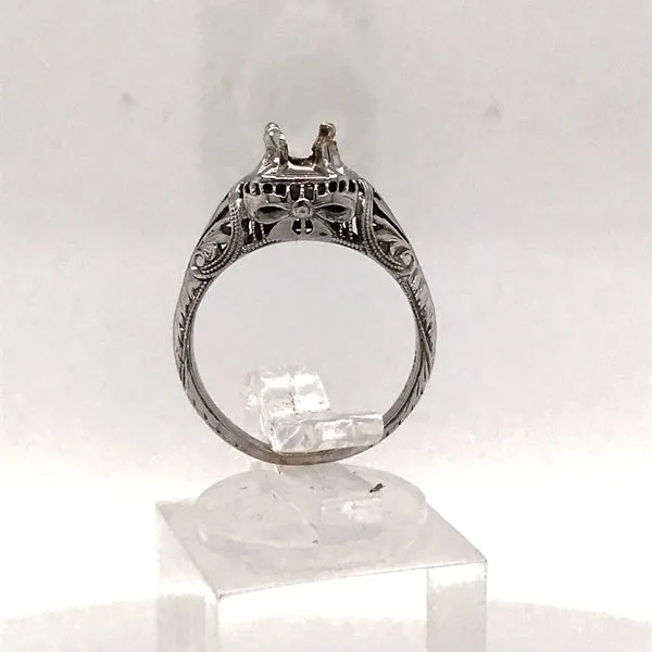Estate Diamond Semi Mount Image 3 Van Atkins Jewelers New Albany, MS