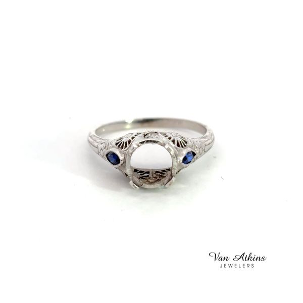 Estate Diamond Semi-Mount Ring Van Atkins Jewelers New Albany, MS