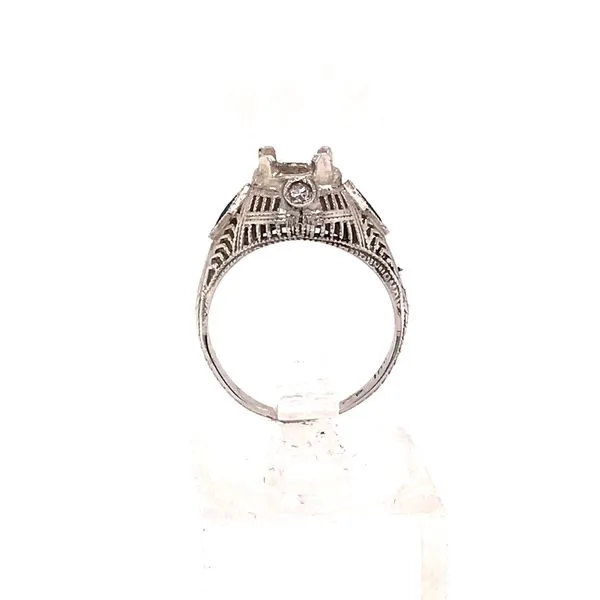 Estate Diamond Semi Mount Image 3 Van Atkins Jewelers New Albany, MS