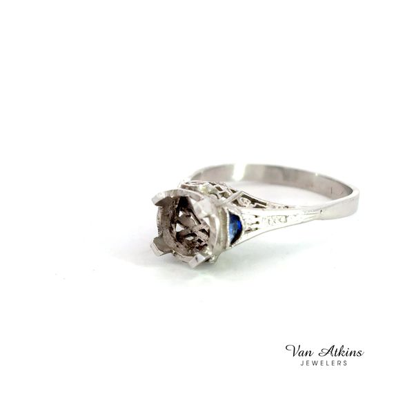 Estate Diamond Semi-Mount Ring Image 3 Van Atkins Jewelers New Albany, MS