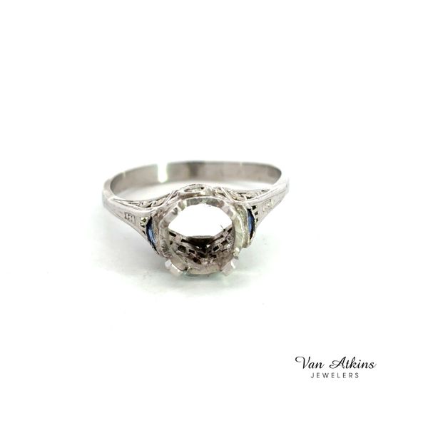 Estate Diamond Semi-Mount Ring Van Atkins Jewelers New Albany, MS