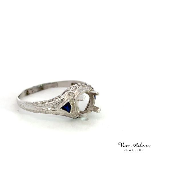 Estate Diamond Semi-Mount Ring Image 2 Van Atkins Jewelers New Albany, MS