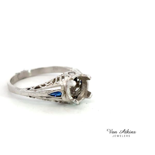 Estate Diamond Semi-Mount Ring Image 3 Van Atkins Jewelers New Albany, MS