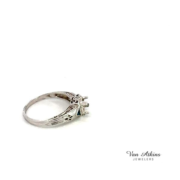 Estate Diamond Semi-Mount Ring Image 2 Van Atkins Jewelers New Albany, MS