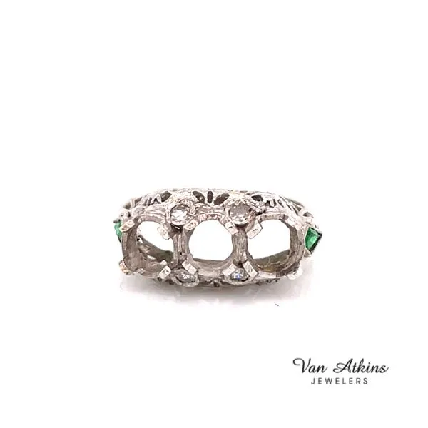 Estate Diamond Semi Mount Image 3 Van Atkins Jewelers New Albany, MS