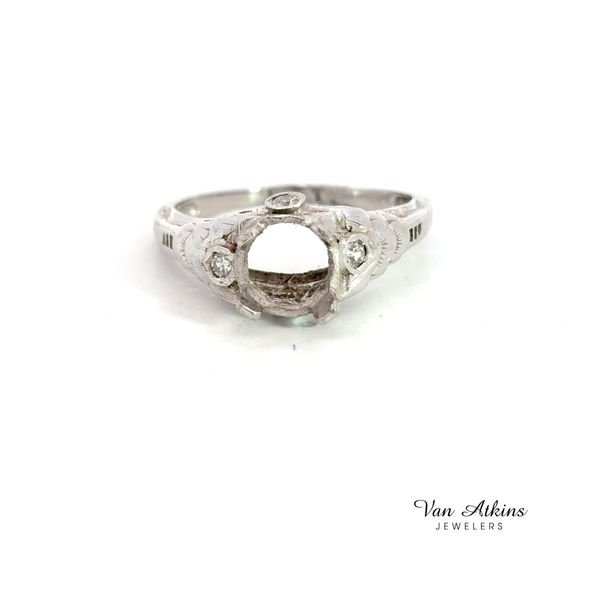 Estate Diamond Semi-Mount Ring Van Atkins Jewelers New Albany, MS