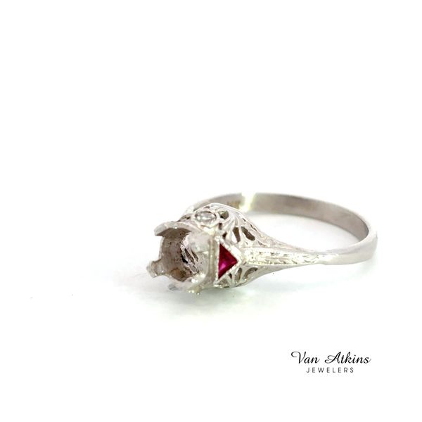 Estate Diamond Semi-Mount Ring Image 3 Van Atkins Jewelers New Albany, MS