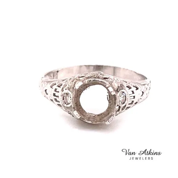 Estate Diamond Semi Mount Van Atkins Jewelers New Albany, MS