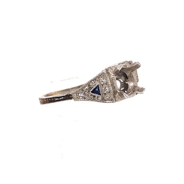 Estate Diamond Semi Mount Image 2 Van Atkins Jewelers New Albany, MS