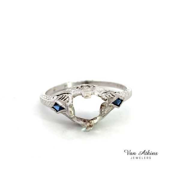Estate Diamond Semi-Mount Ring Image 4 Van Atkins Jewelers New Albany, MS