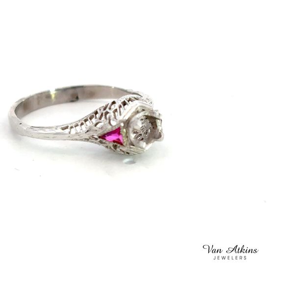 Estate Diamond Semi-Mount Ring Image 4 Van Atkins Jewelers New Albany, MS