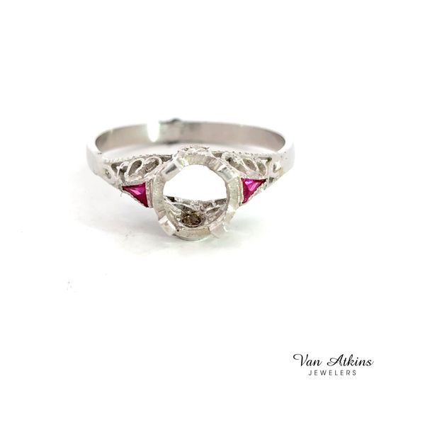 Estate Diamond Semi-Mount Ring Van Atkins Jewelers New Albany, MS