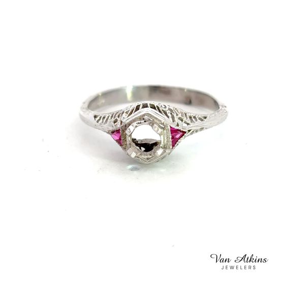Estate Diamond Semi-Mount Ring Van Atkins Jewelers New Albany, MS