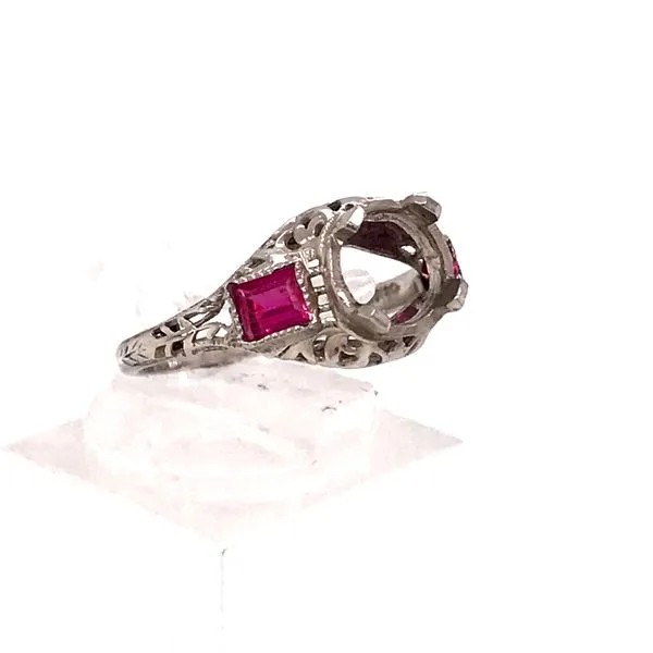 Estate Diamond Semi Mount Image 2 Van Atkins Jewelers New Albany, MS