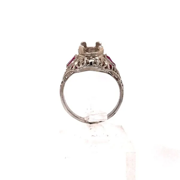 Estate Diamond Semi Mount Image 3 Van Atkins Jewelers New Albany, MS