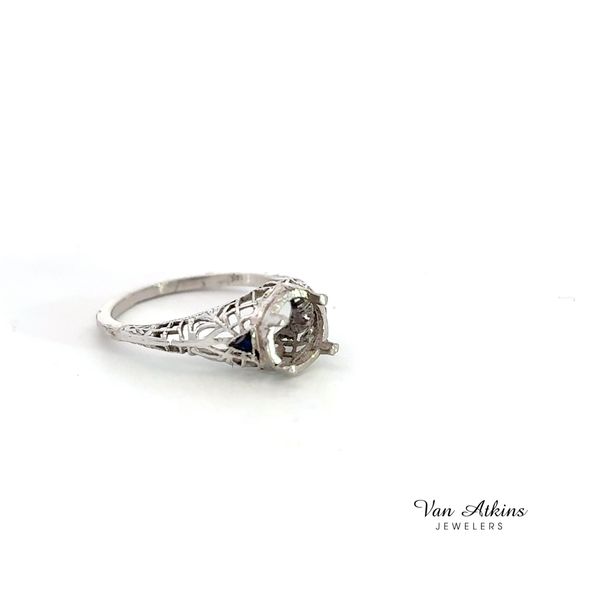 Estate Diamond Semi-Mount Ring Image 3 Van Atkins Jewelers New Albany, MS