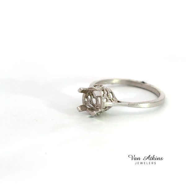 Estate Diamond Semi-Mount Ring Image 2 Van Atkins Jewelers New Albany, MS