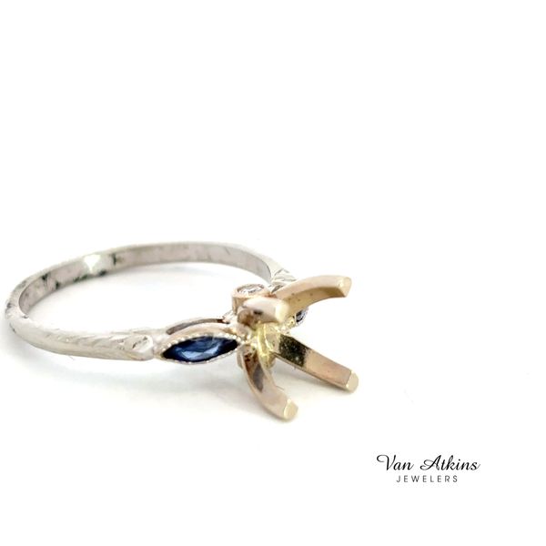 Estate Diamond Semi-Mount Ring Image 2 Van Atkins Jewelers New Albany, MS