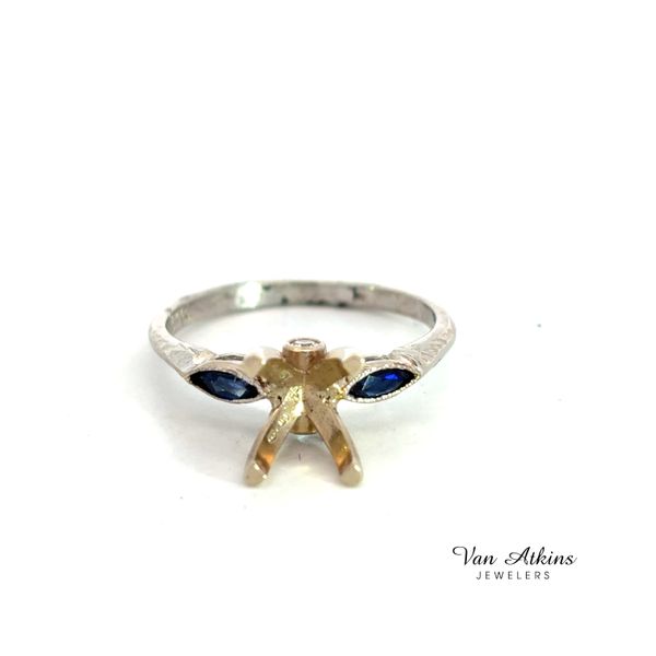 Estate Diamond Semi-Mount Ring Image 4 Van Atkins Jewelers New Albany, MS
