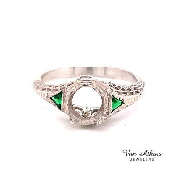 Estate Diamond Semi Mount Van Atkins Jewelers New Albany, MS