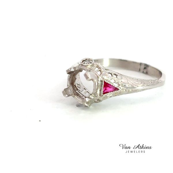 Estate Diamond Semi Mount Image 3 Van Atkins Jewelers New Albany, MS